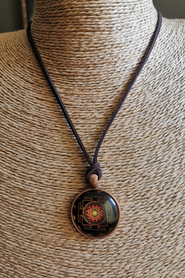 Vyriškas talismanas su Mandala